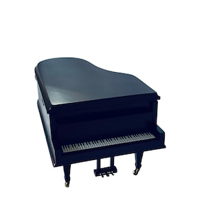 Dollhouse Miniature 1” Scale Musical Box Piano