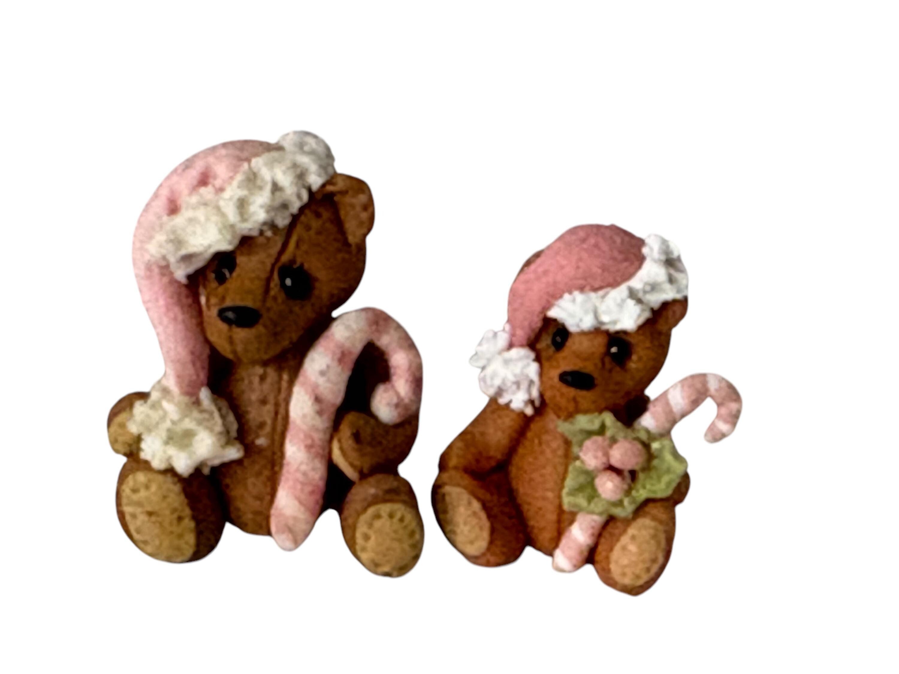 Dollhouse Miniature 1” Scale Fimo Bear by Manda Theart - Etsy