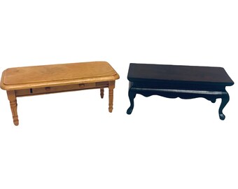 Dollhouse Miniature 1" Coffee Table