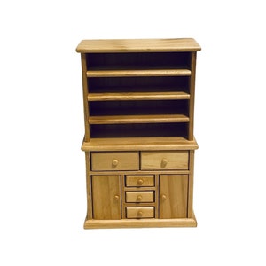 Dollhouse Miniature 1” Scale Vintage Cabinet