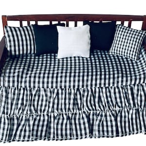 Dollhouse Miniature 1” Scale Day Bed