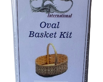 Dollhouse Miniature 1” Scale Basket Kit