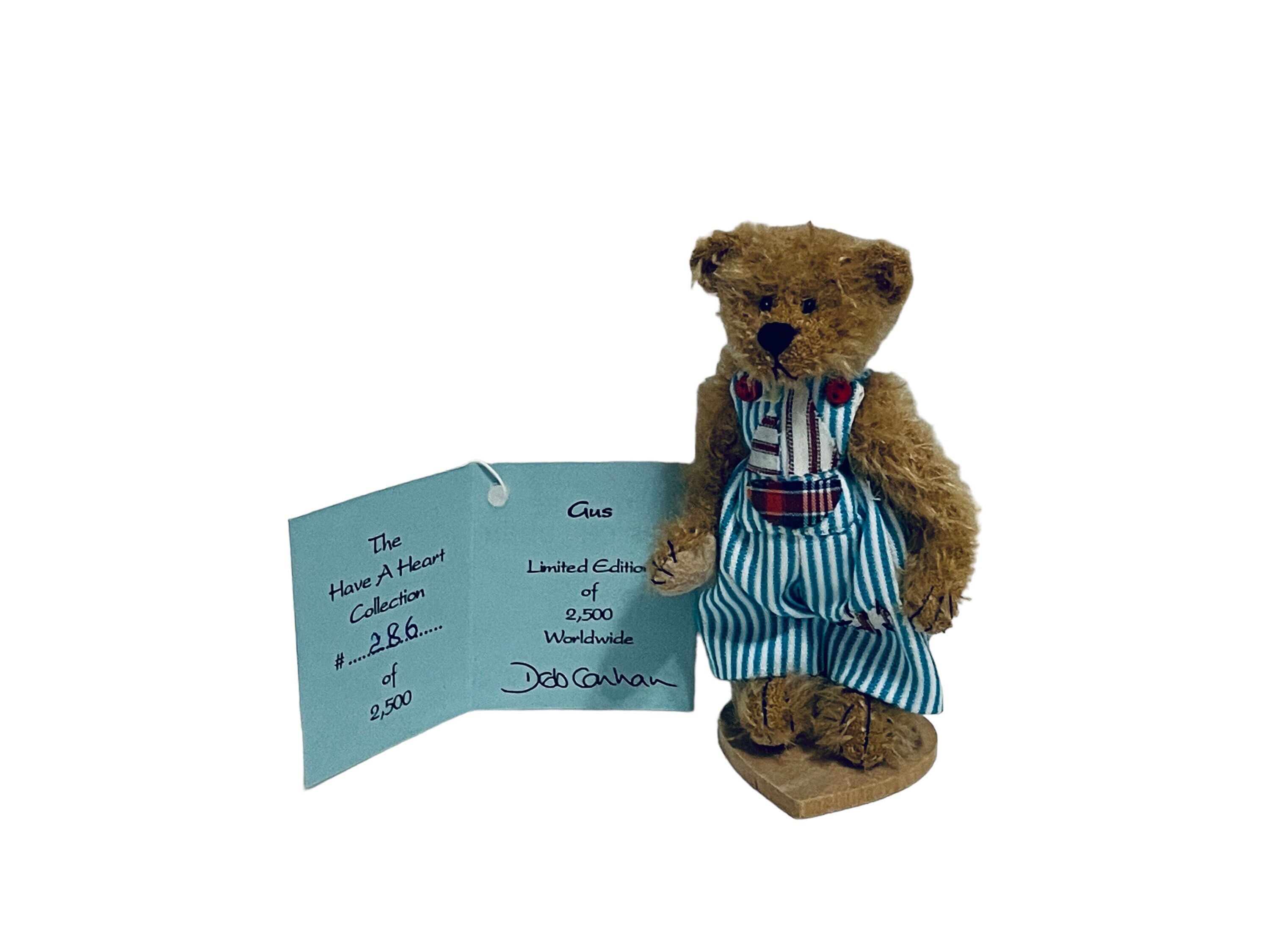 Collection de mohair Deb Canham A.J. Edition Limitée Ours 8cm