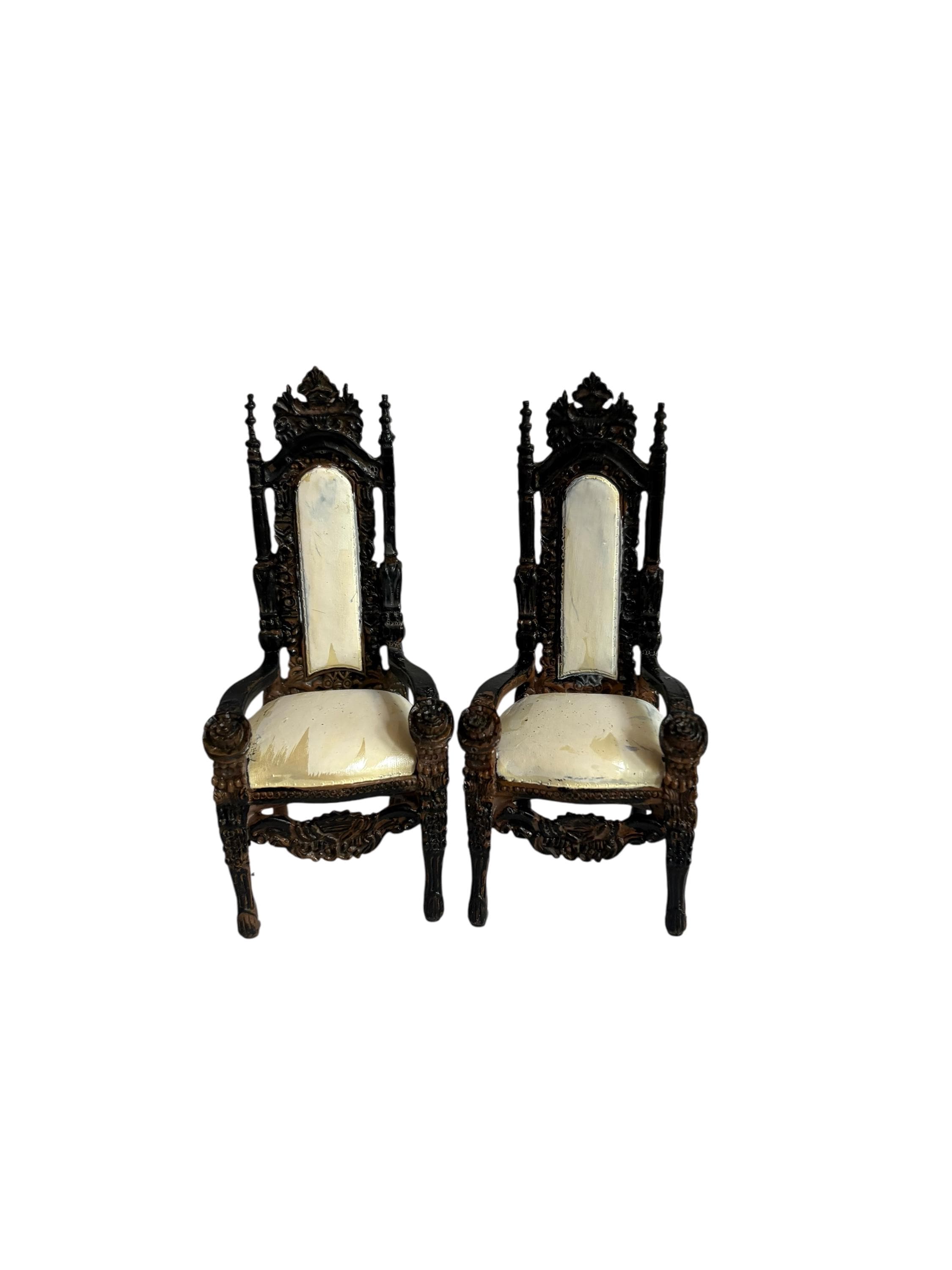 Raine Resin Miniature Chair - Etsy