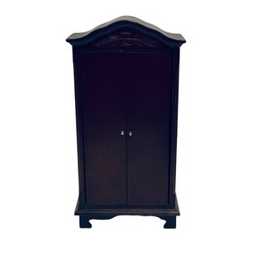 Dollhouse Miniature 1&quot; Scale Armoire/Wardrobe