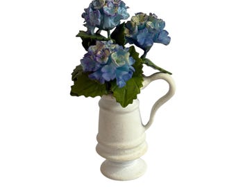 Dollhouse Miniature 1” Scale Hydrangea in Pitcher