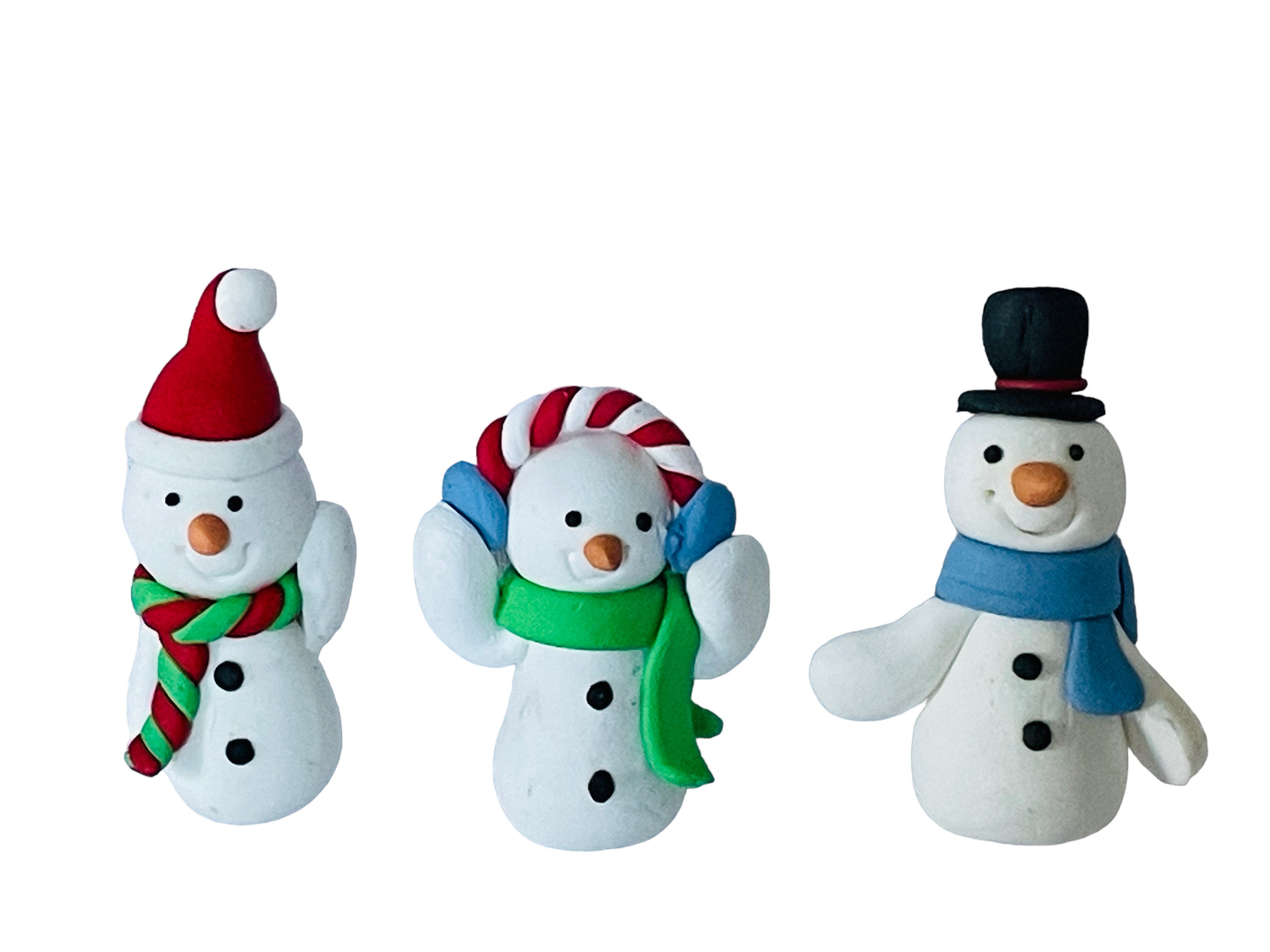 Carte bonhomme de neige 3d par Tête à modeler