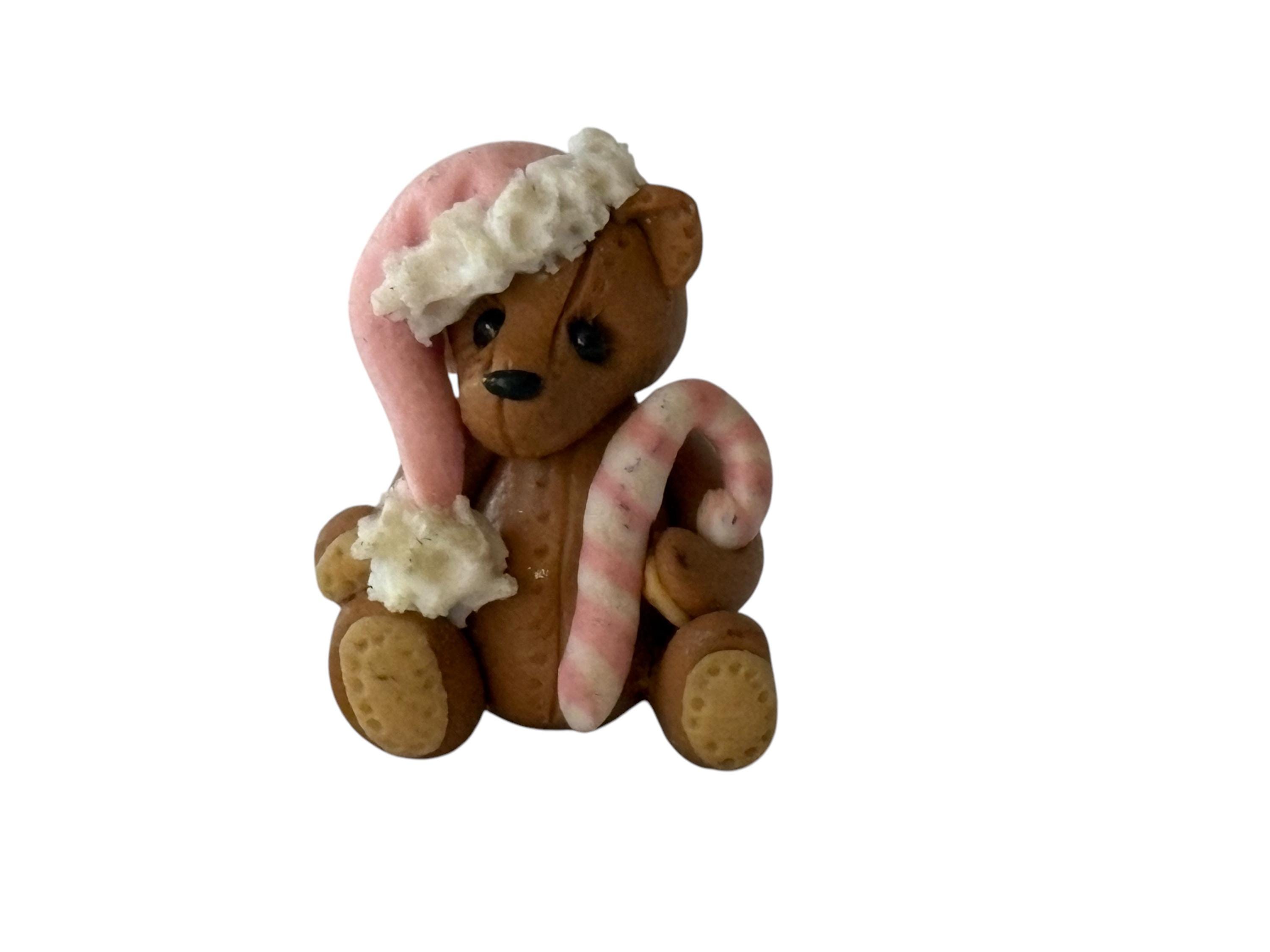 Dollhouse Miniature 1” Scale Fimo Bear by Manda Theart - Etsy