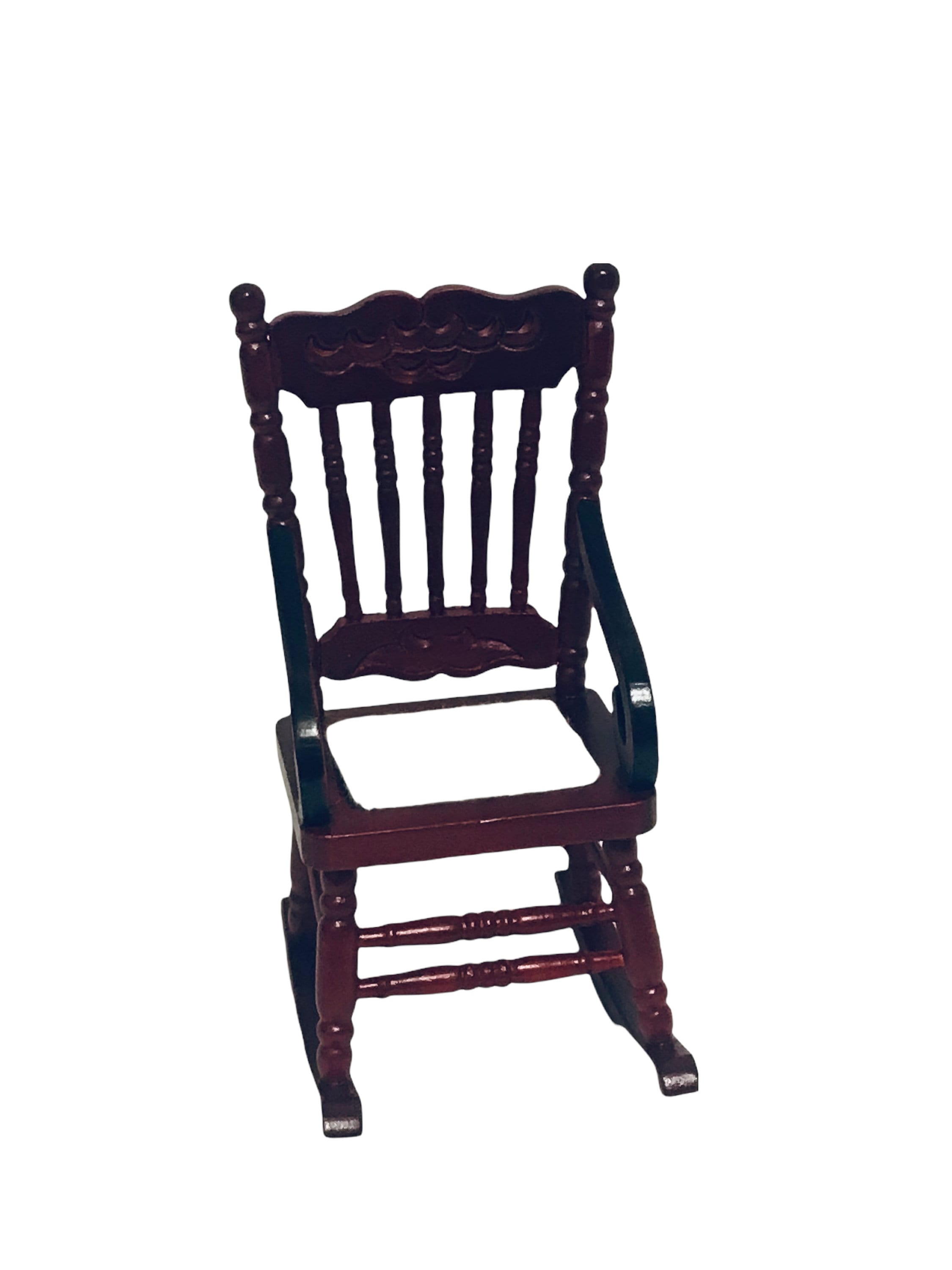 Miniature dollhouse online rocking chair