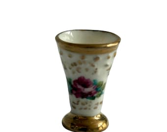 Dollhouse Miniature 1” Scale Porcelain Vase by NiGlo