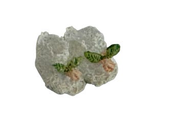 Dollhouse Miniature 1” Scale Lace Baby Shoes