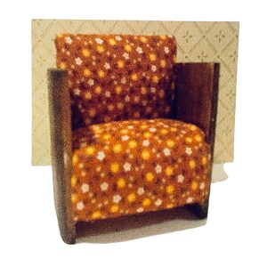 Dollhouse Miniature 1” Scale Chair Kit