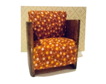 Dollhouse Miniature 1” Scale Chair Kit