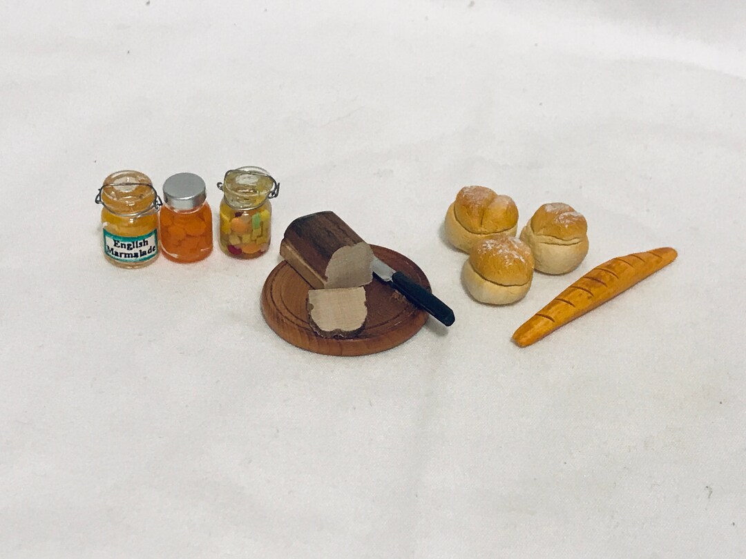 Dollhouse Miniature 1 Scale Breads or Jams Etsy