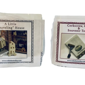 Dollhouse Miniature Robin Betterley Little Traveling House or Little Extras Kit 2021