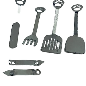 Dollhouse Miniature 1” Scale Cooking Utensils