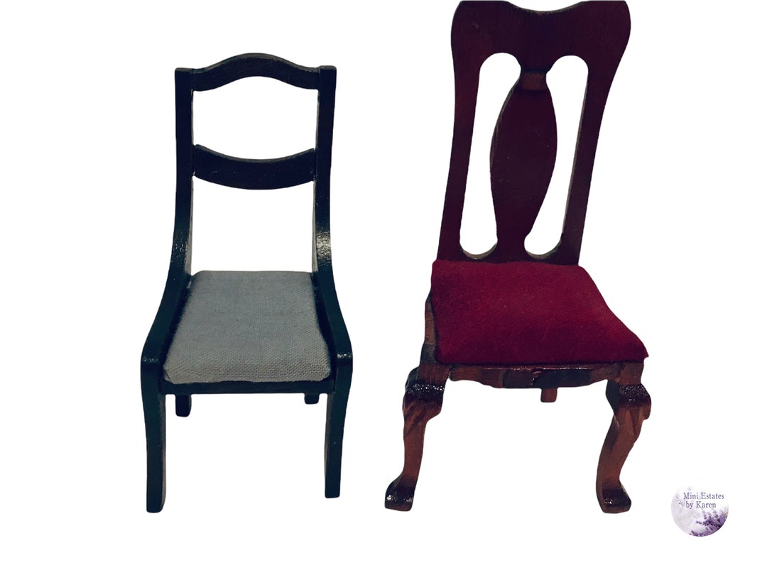 Ieron Set di 2 sedie Viola in Miniatura Poltrona in plastica Scala 1:6 mobili per casa delle Bambole Mini sedie Fai da Te Sedia a Uovo Viola per Bambole Mini Accessori per