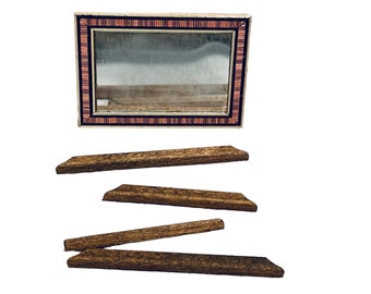 Dollhouse Miniature 1" Scale Mirror
