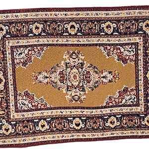 Casa de muñecas miniatura 1 &quot;Escala Persian Rug
