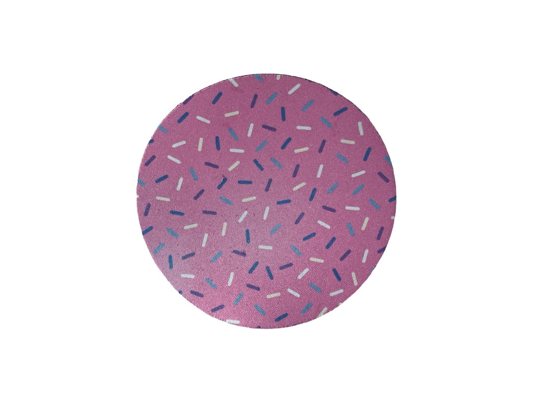 Sprinkles Rug Dollhouse Miniature 1” Scale Pink Cupcake Sprinkles Rug - Etsy