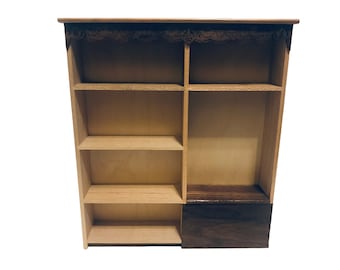 Dollhouse Miniature 1" Scale Bookcase