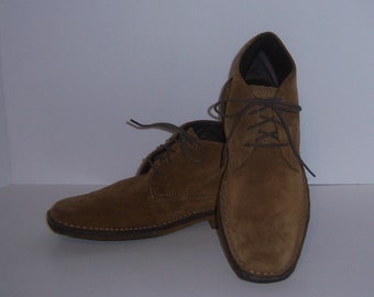 Vintage Cole Haan Mens Brown Leather Sherpa Lined Chukka Boots 8D Cole Haan Mens Vintage Brown Chukka Boots Size 8.5 - Etsy main image 2