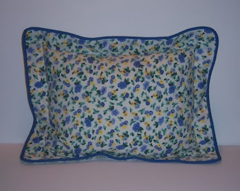 laura ashley ruffled garden throw pillow