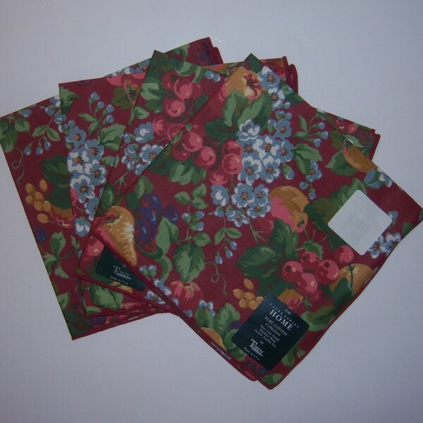 Laura Ashley Napkins Etsy