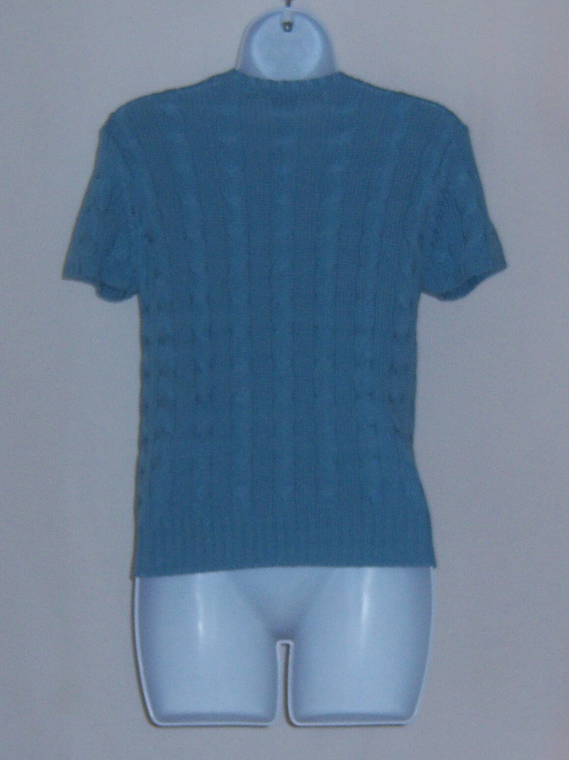 Vintage Polo Ralph Lauren Sport Blue Soft Cable Knit Cotton Vintage Polo Ralph Lauren Sport Blue Soft Cable Knit Cotton