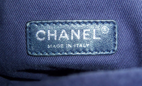 Chanel New Bubble Dark Grey Calfskin North South … - image 7