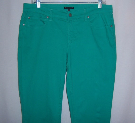 Vintage Eileen Fisher Aqua Green 5 