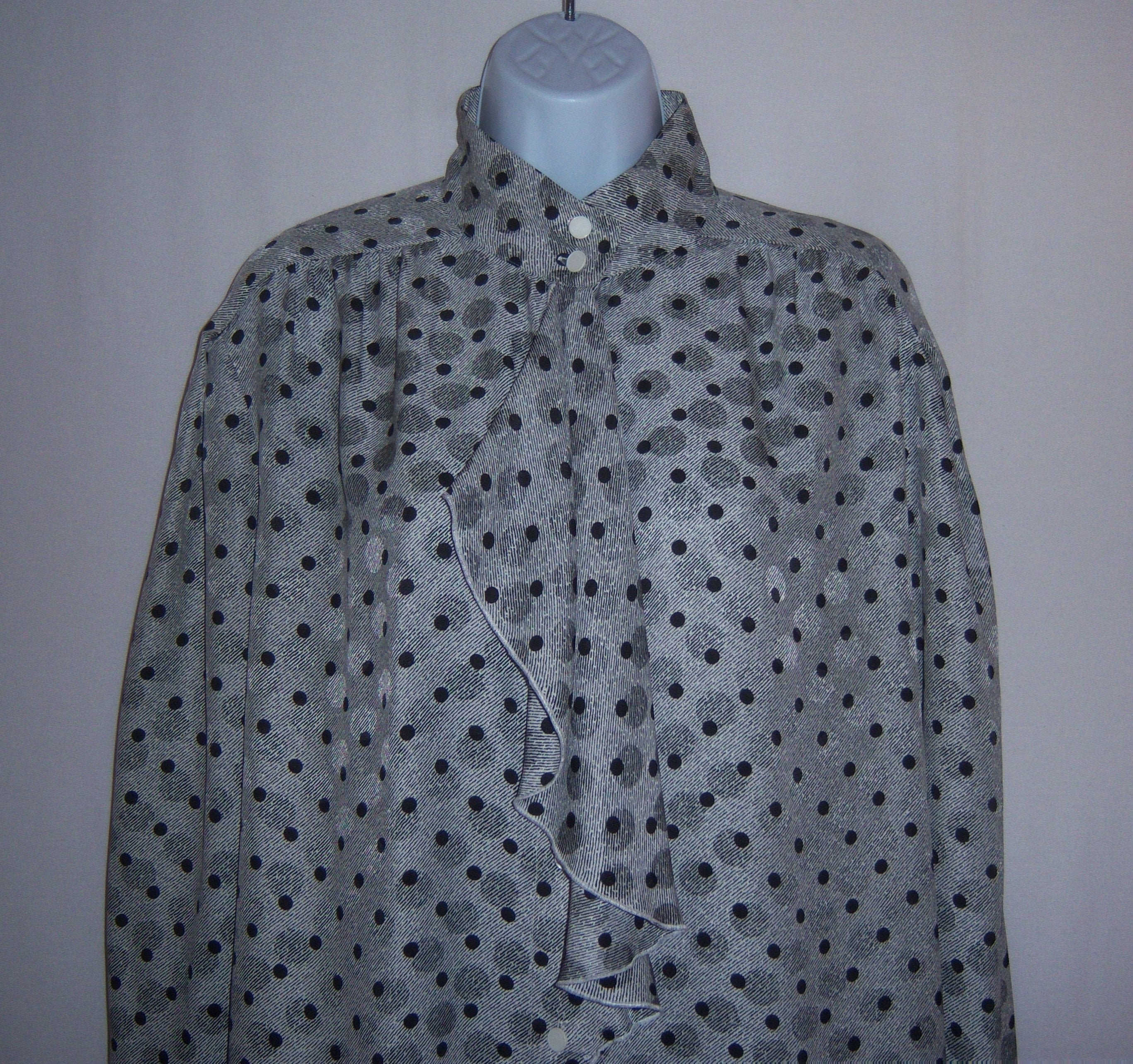 LOUIS FERAUD SET Long Sleeve Ivory Paisley Silk Button Shirt Embroider Trim  12