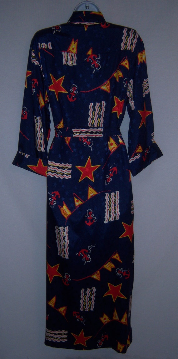 david brown california dress Vintage 1980s David Brown California Hostess Dress