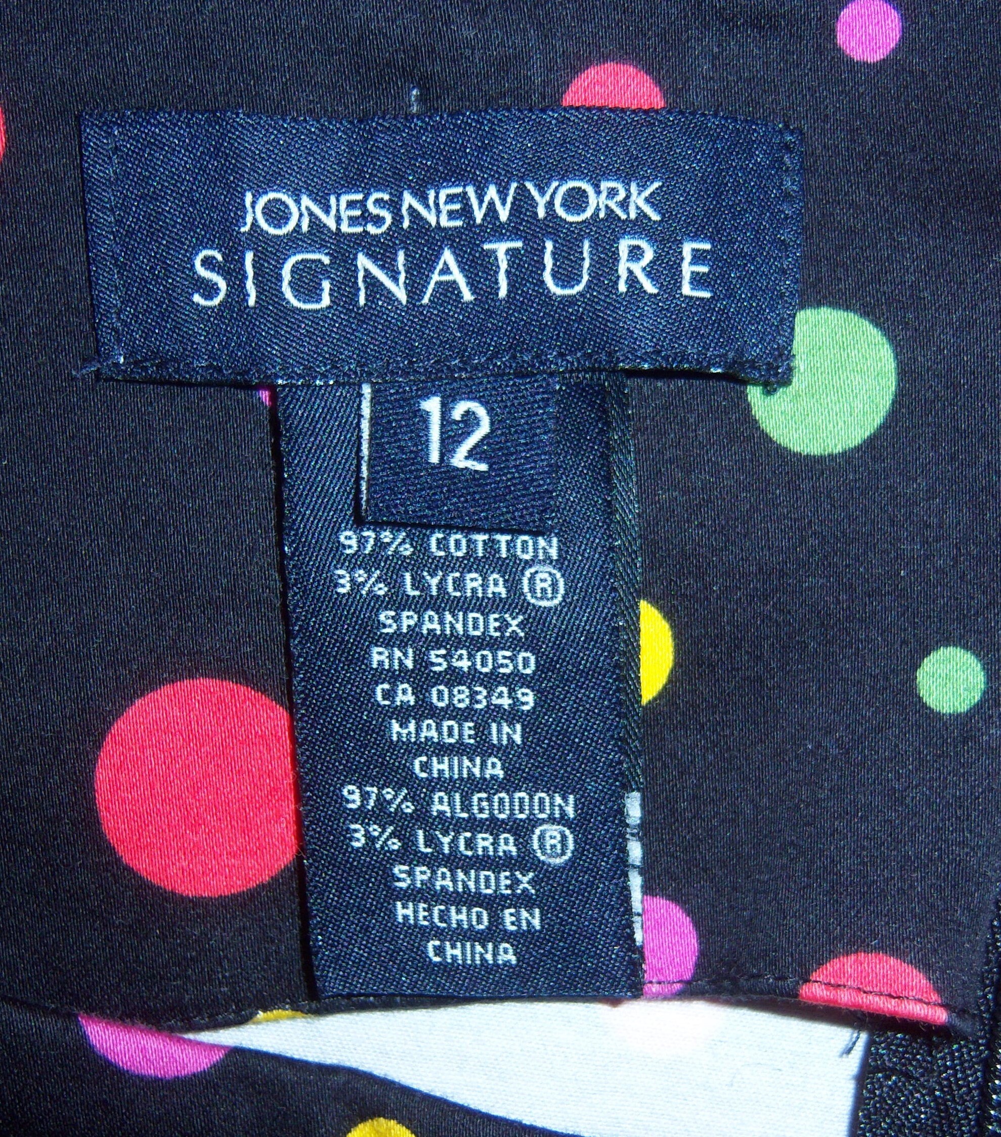 Jones new york dress hotsell rn 54050 ca 08349