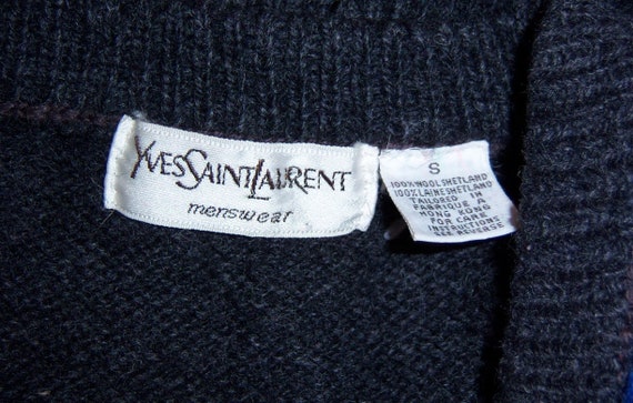 yves saint laurent tag