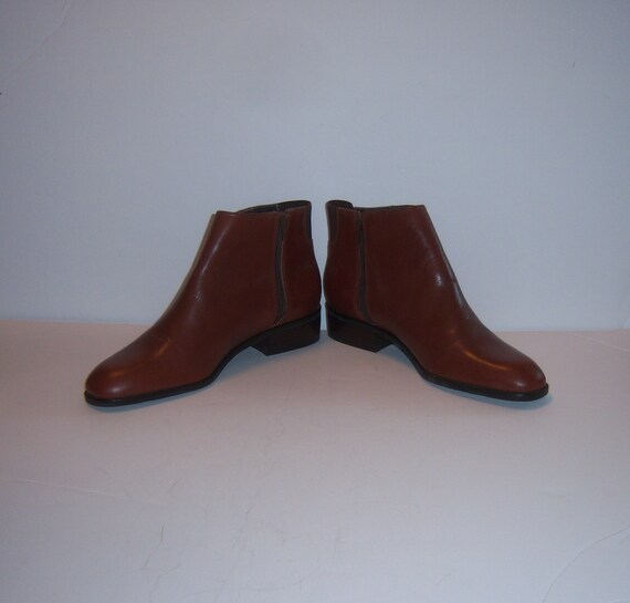 Vintage Unisa Classic Whiskey Brown Leather Jodph… - image 2