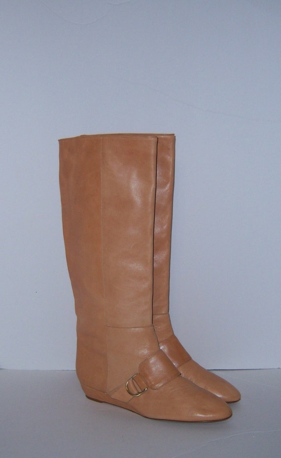 Vintage Loeffler Randall Vachetta Leather Tall Boo