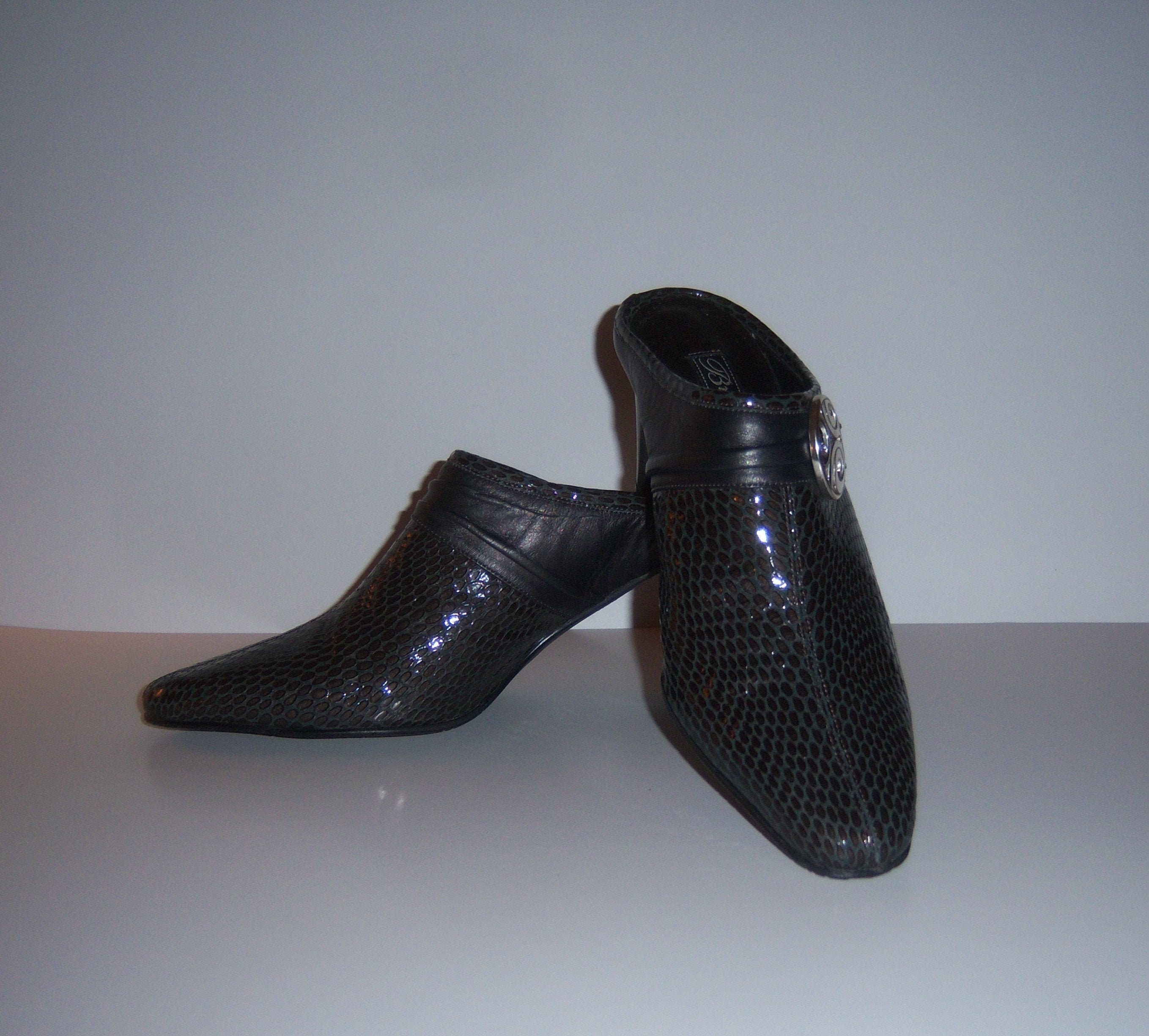 Mules Brighton Singer Italiennes - Pointure US 9.5 M, Neuves Sans Boîte