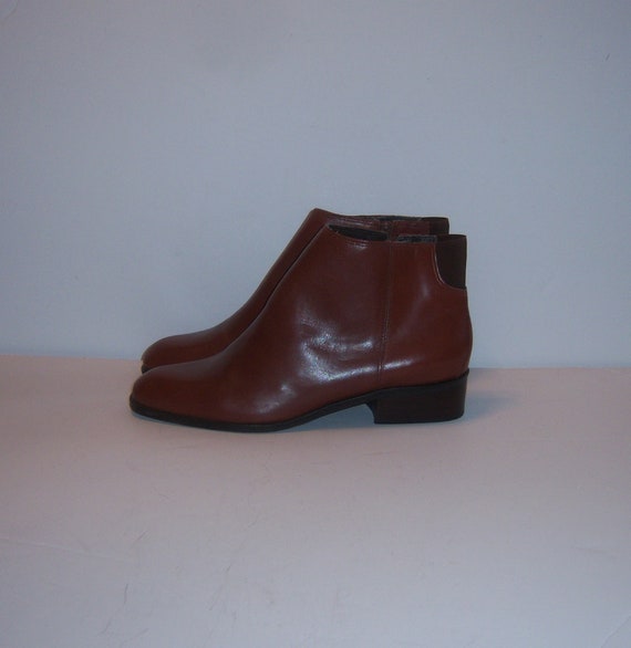 Vintage Unisa Classic Whiskey Brown Leather Jodph… - image 3