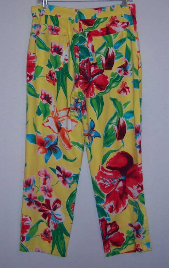 Vintage Lauren Ralph Lauren Red Green Yellow Blue… - image 3