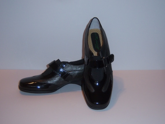 Vintage Ros Hommerson Sport Black Patent Leather … - image 1