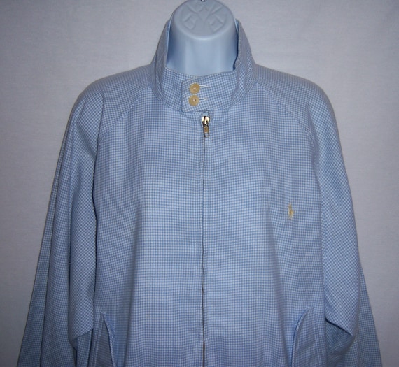 Vintage Polo Ralph Lauren Wedgwood Blue White Soft