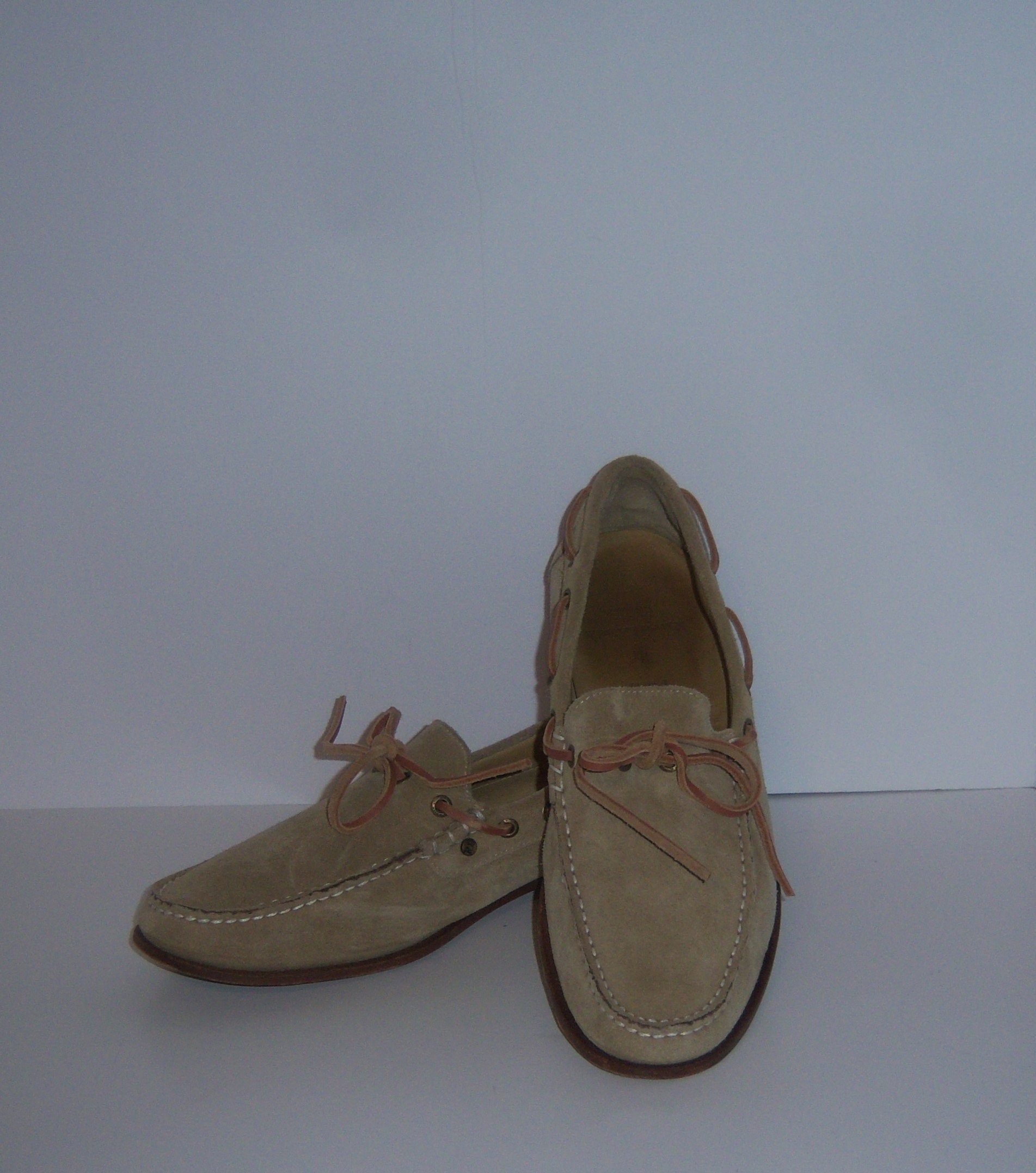 Ralph Lauren Gray Canvas Lace-Up Slip-On Loafers with Black Accents L14 Polo Ralph Lauren 0200001087 Bennie Men main image 4