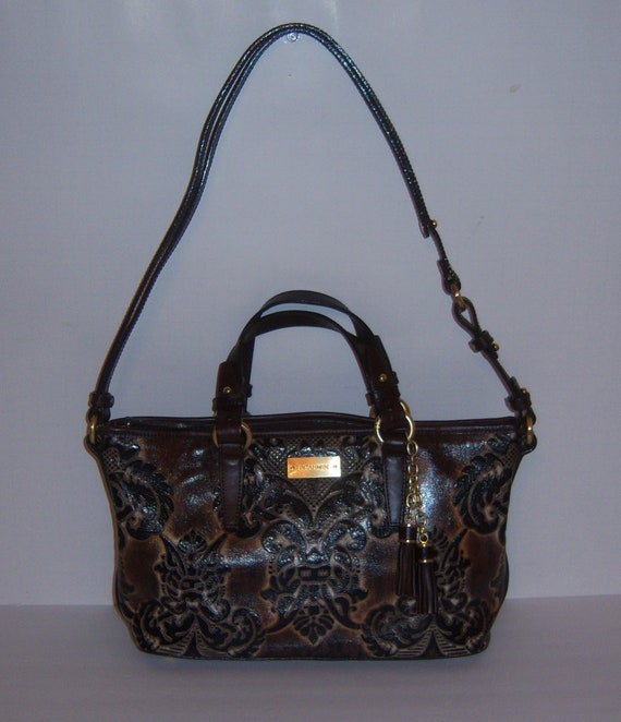 brahmin brown purse