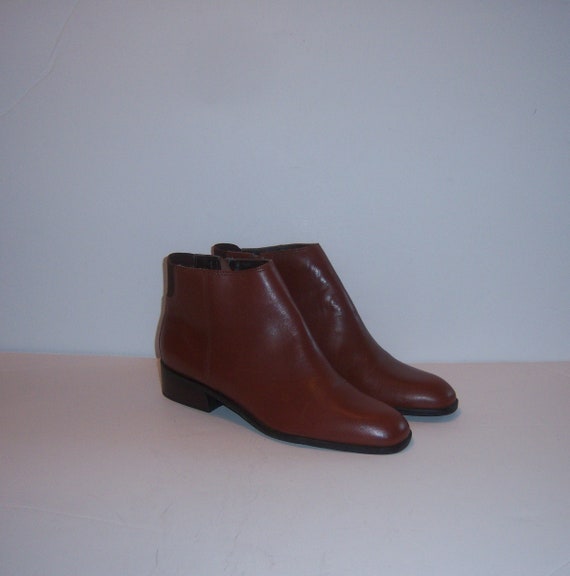 Vintage Unisa Classic Whiskey Brown Leather Jodph… - image 1