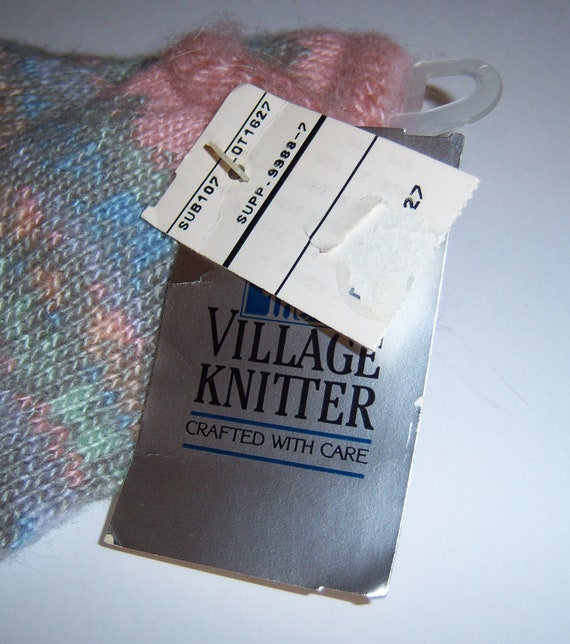 Vintage Village Knitter Mauve Blue Fair Isle Patt… - image 3