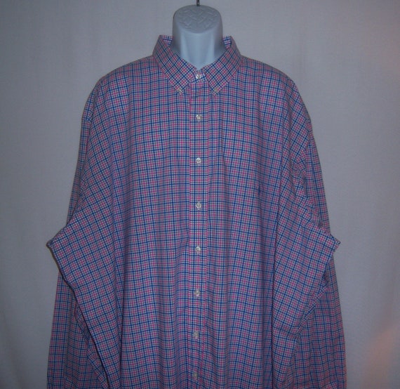 Lavender Plaid Vintage Ralph Lauren Shirt | M-XL