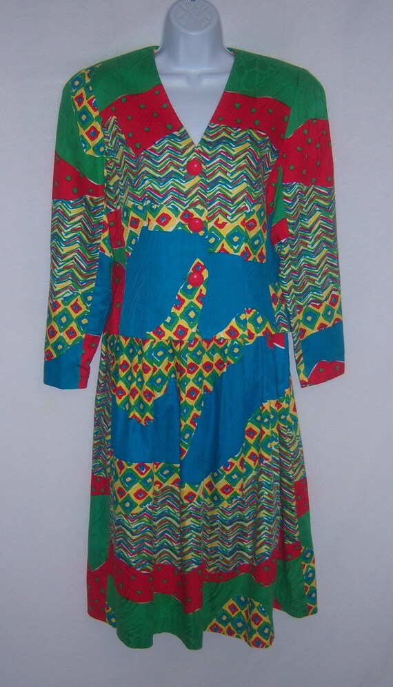 Vintage Anne Crimmins Umi Collections Red Green B… - image 2