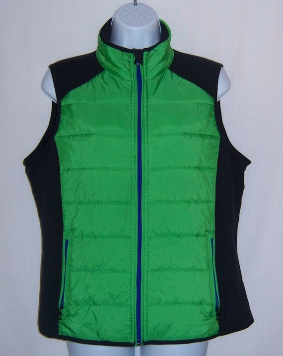 Vintage Lauren Ralph Lauren Active Black Green Bl… - image 2