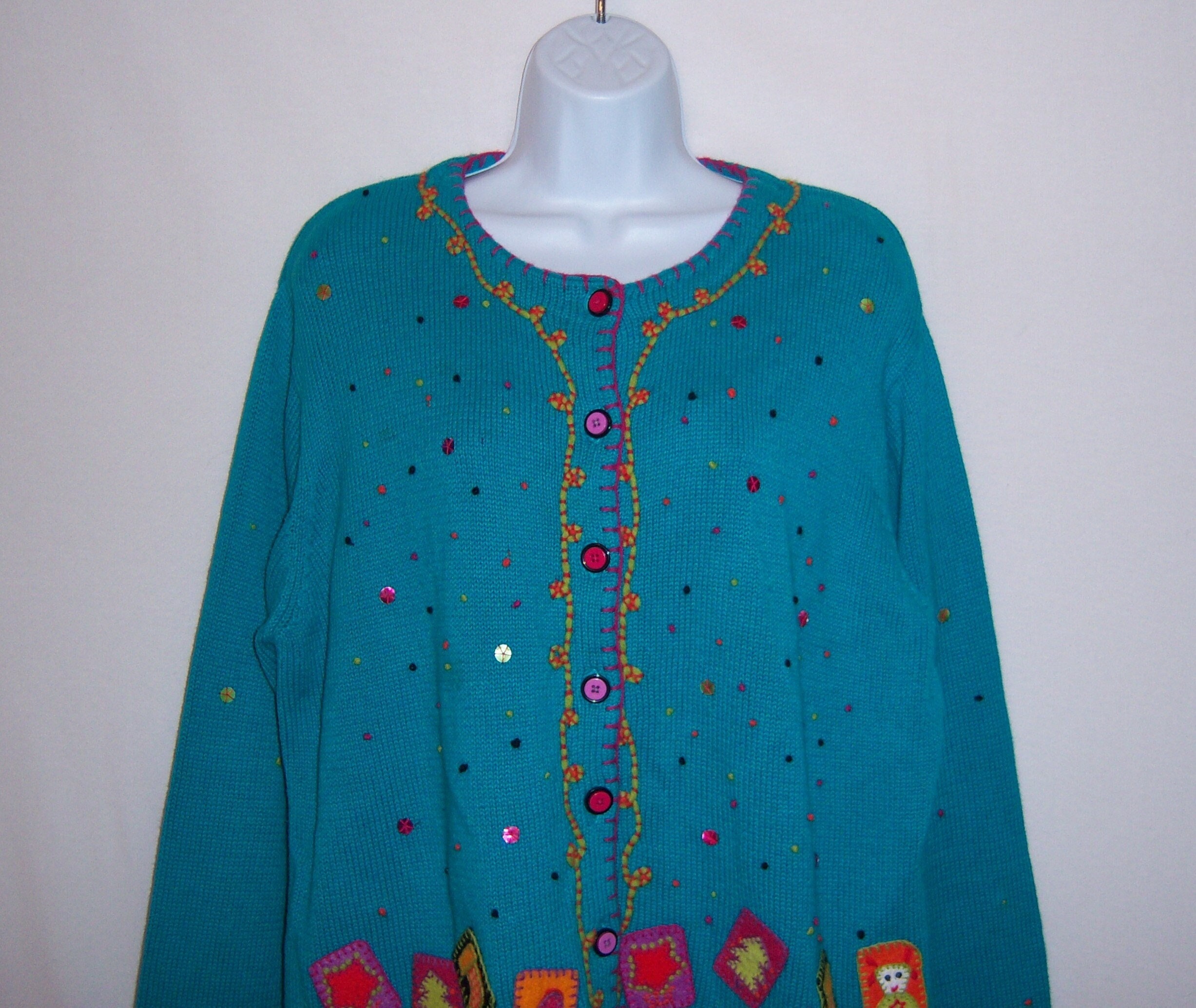 Vintage Susan Bristol Turquoise Green 